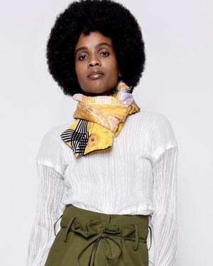 UNISEX Yesaet Inittogether RE-Imagined scarf UNISEX Yesaet Inittogether RE-Imagined scarf