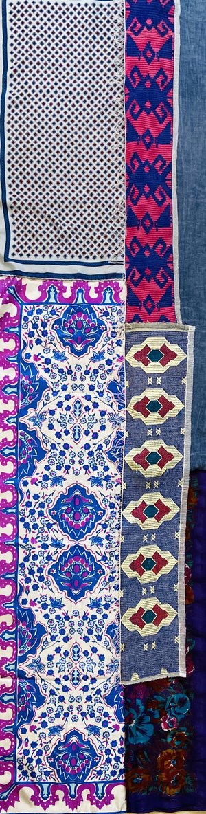 UNISEX Yesaet Inittogether RE-Imagined scarf UNISEX Yesaet Inittogether RE-Imagined scarf
