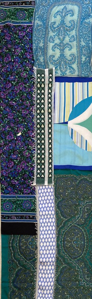 UNISEX Yesaet Inittogether RE-Imagined scarf UNISEX Yesaet Inittogether RE-Imagined scarf