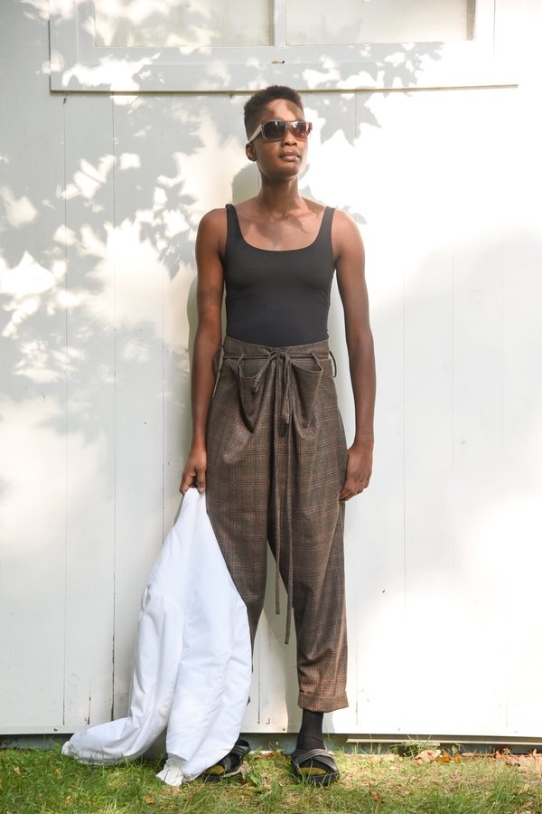Yesaet Lola Plaid high waisted pants Yesaet Lola Plaid high waisted pants