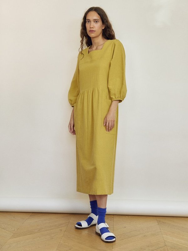 Sideline Lotte Dress - Yellow | Garmentory