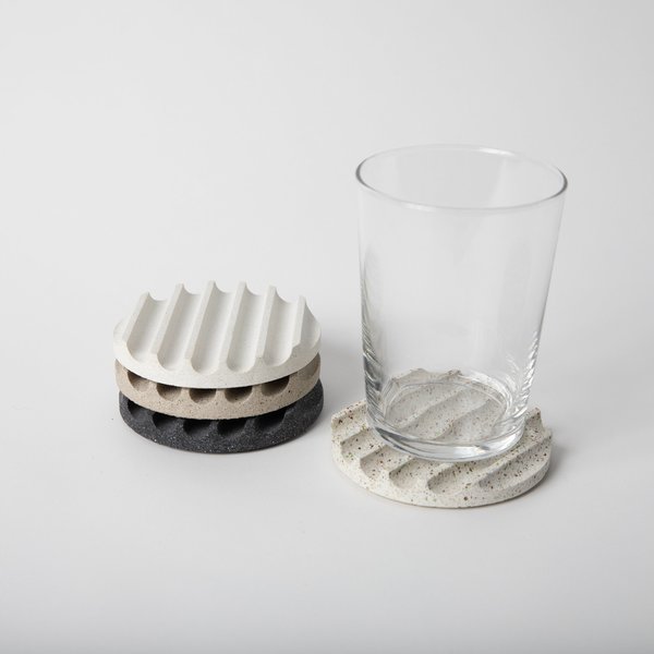 Pretti. Cool Terrazzo Coaster Set Pretti. Cool Terrazzo Coaster Set