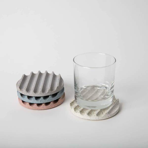 Pretti. Cool Terrazzo Coaster Set Pretti. Cool Terrazzo Coaster Set