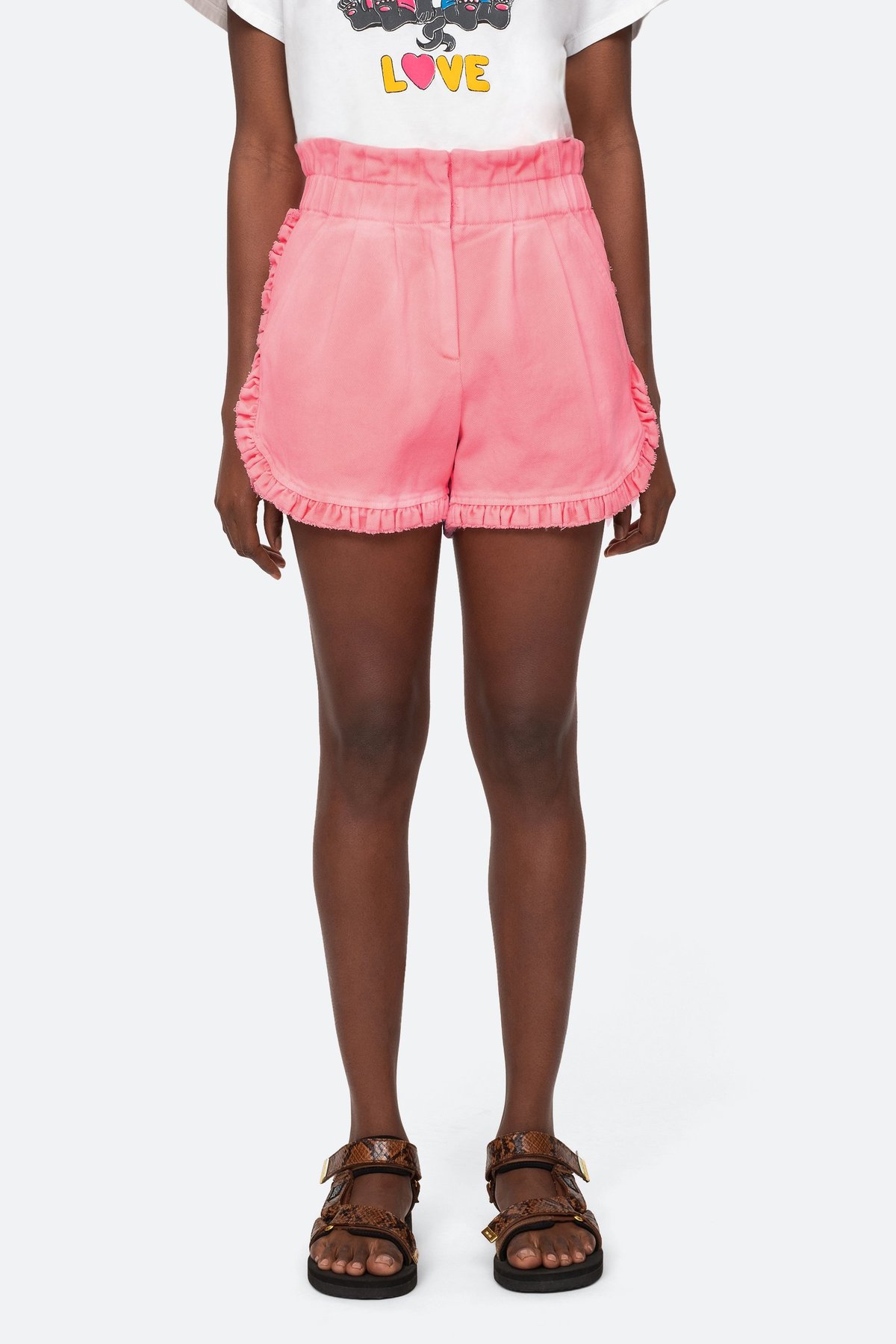 VIVANO × JURK / Ruffle Shorts VIVANO × JURK / Ruffle Shorts（VIVIANO × JURK exclusive