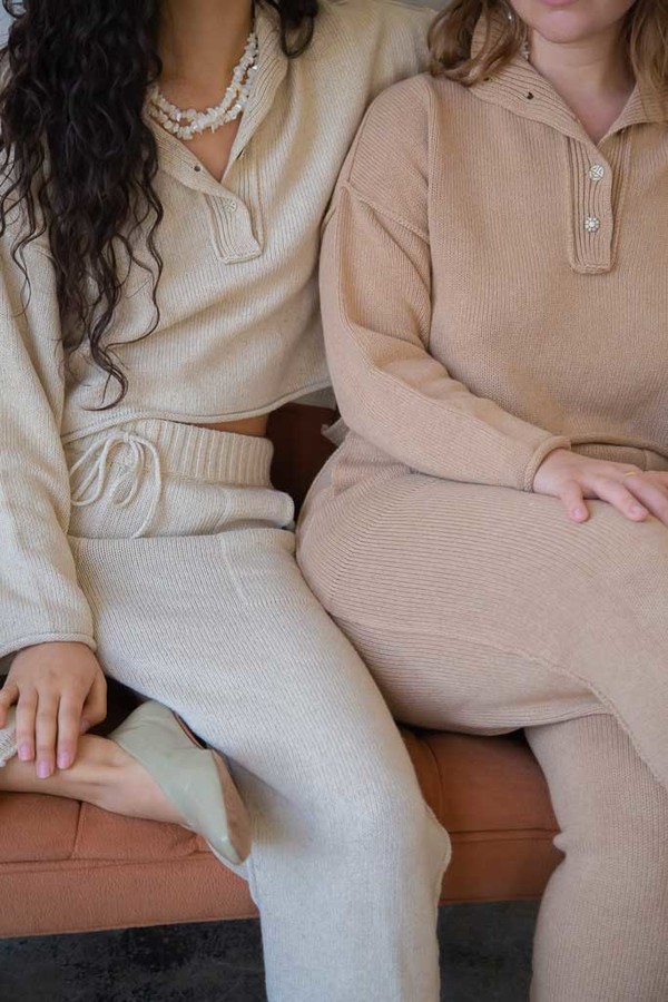 Ajaie Alaie All Day Henley Crop - Nativo