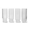 Ferm Living Set of Four Ripple Long Drink Glasses  - Thumbnail 5