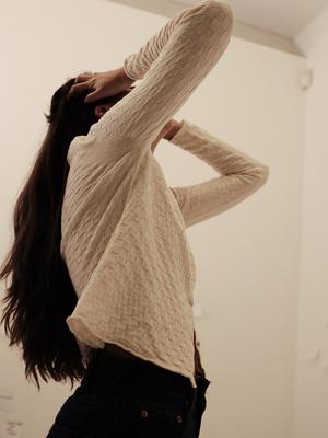 Ajaie Alaie L/S Agape Saquito Cardigan - Undyed Ajaie Alaie L/S Agape Saquito Cardigan - Undyed