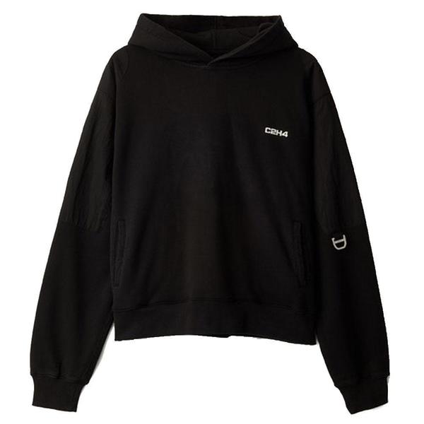 Panelled Hoodie 'Black' Panelled Hoodie 'Black'