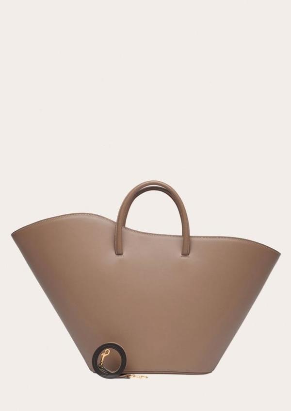 Little Liffner Tulip Tote Large - Taupe | Garmentory