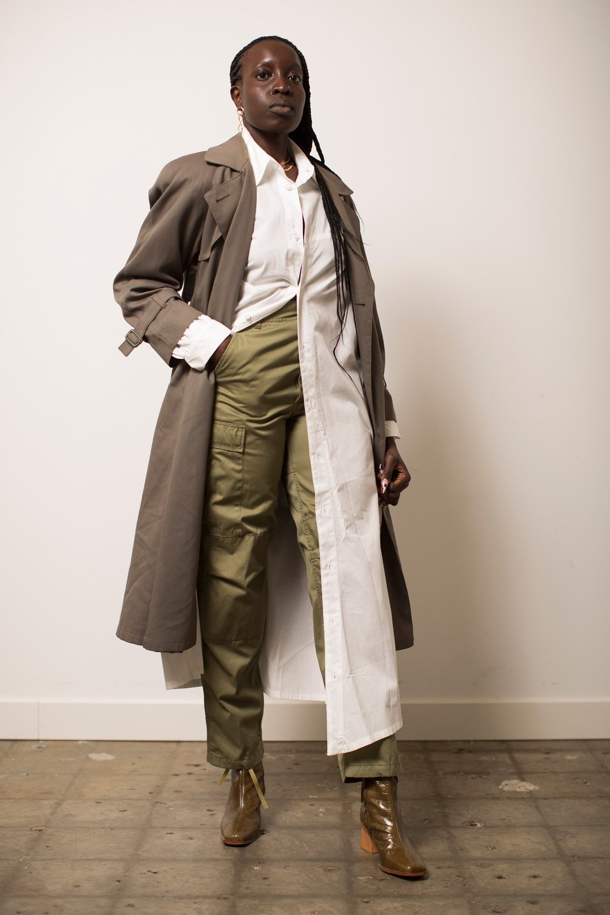 Oversized London Fog Long Trench Coat Vintage London Fog Trench
