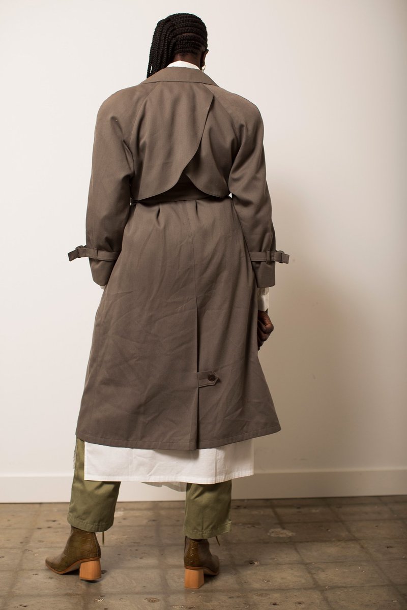 ジャケット・アウター LONDON FOG Vintage Trench Coat Vintage London Fog Black Trench Coat Size 42 | eBay