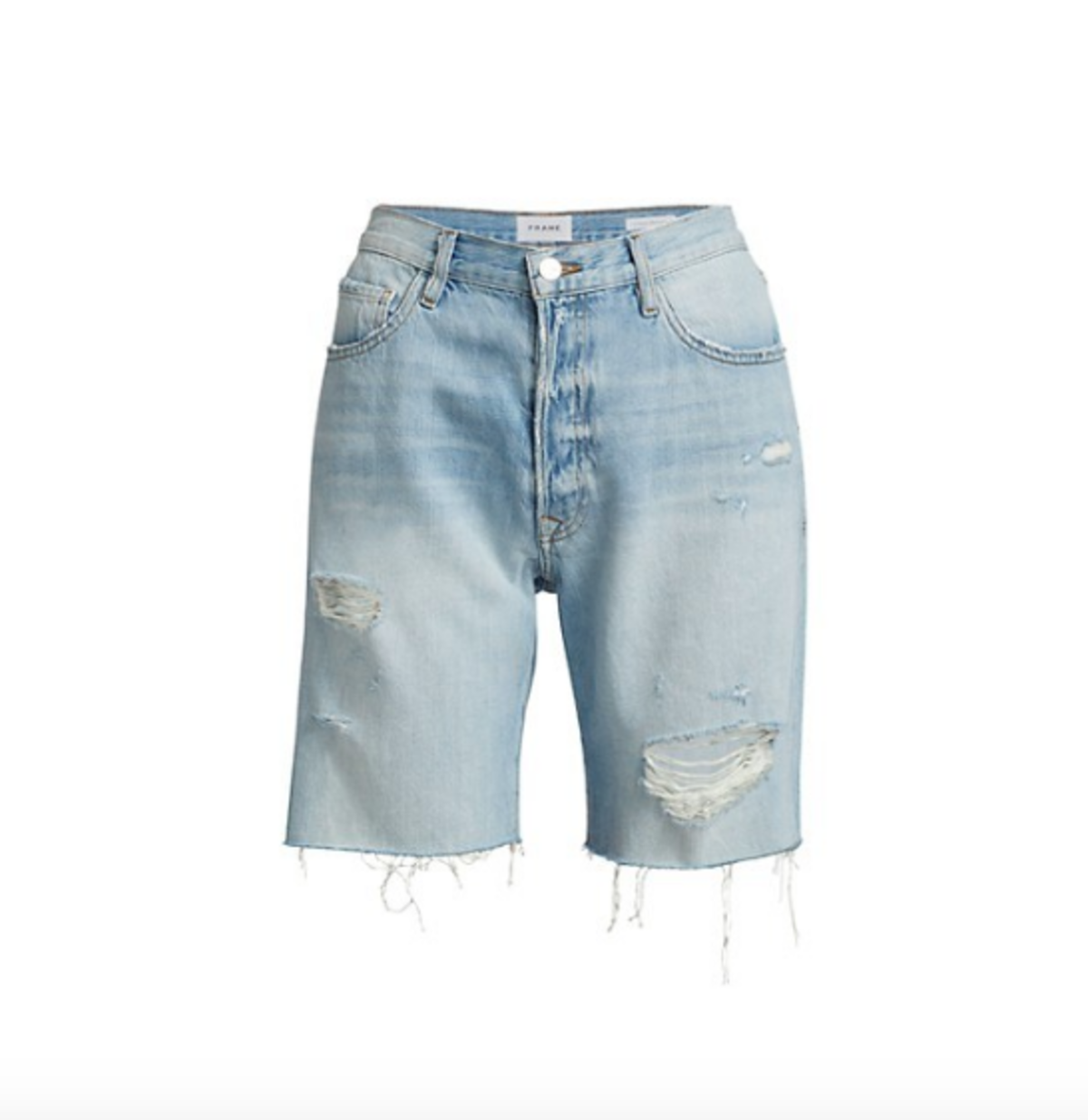 FRAME Denim Le Slouch Bermuda Cutoff Short natoma Garmentory