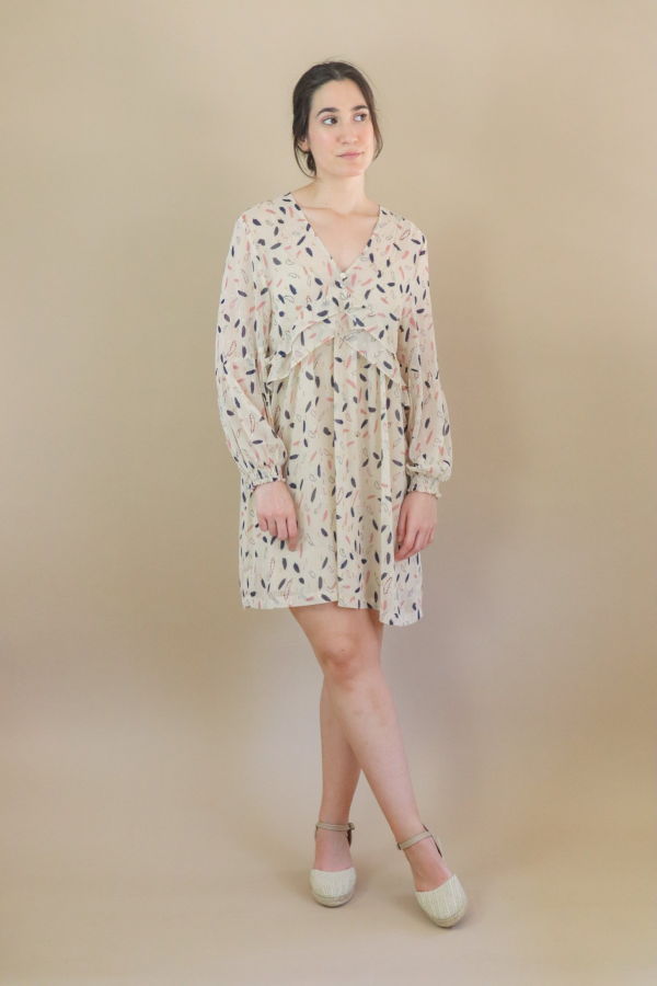 Orfeo Vega Dress - Ecru