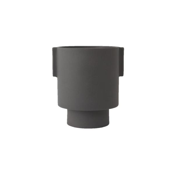 OYOY Medium Inka Kana Pot - Charcoal OYOY Medium Inka Kana Pot - Charcoal