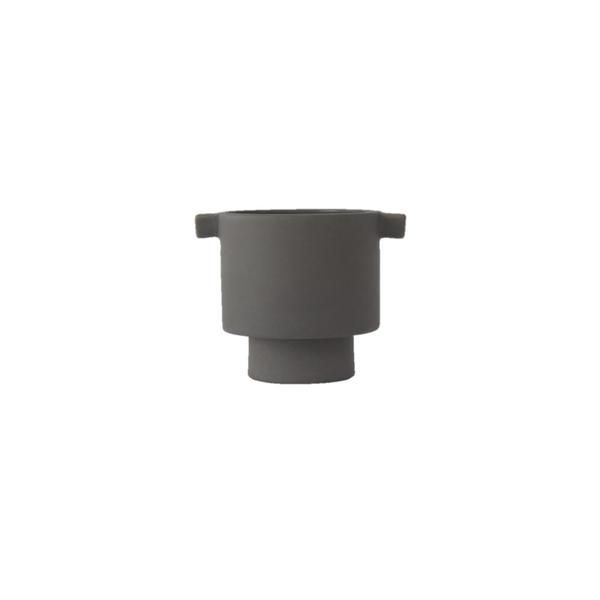 OYOY Small Inka Kana Pot - Charcoal OYOY Small Inka Kana Pot - Charcoal