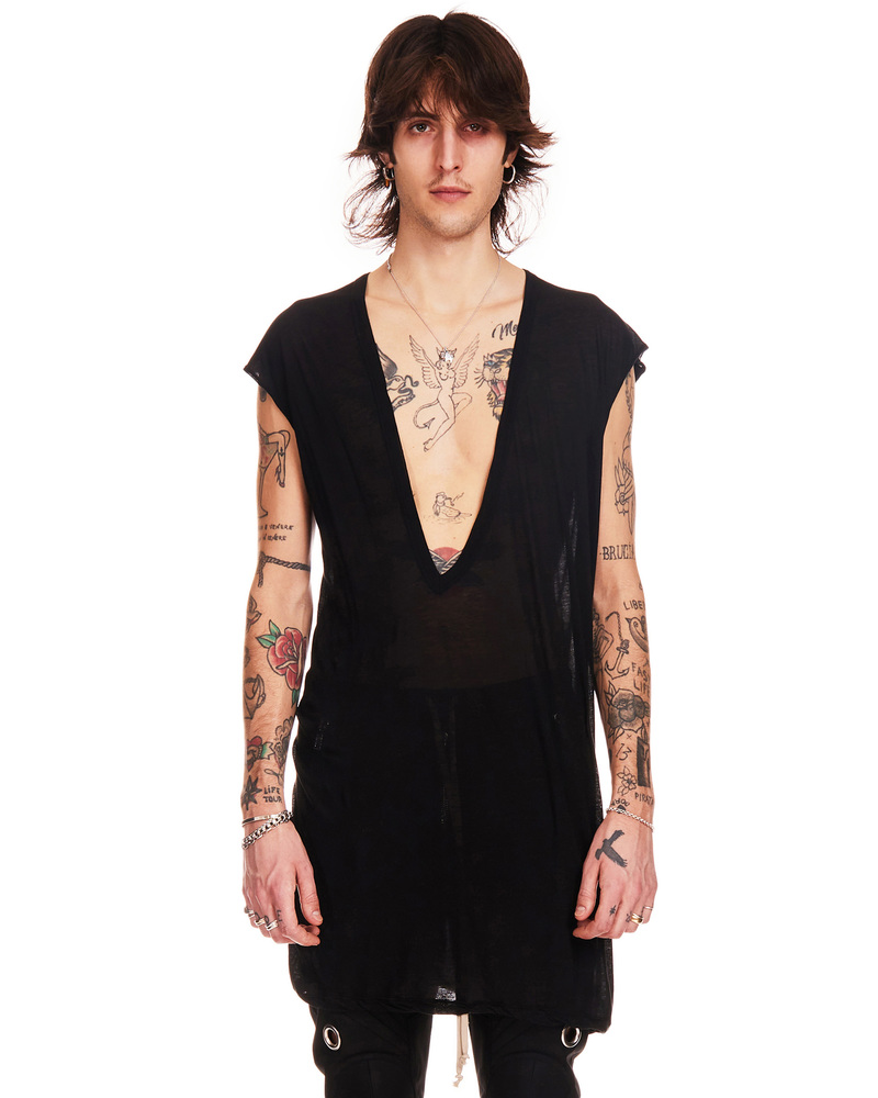 トップス rick owens dylan Rick Owens Dylan T Cotton Tank Top | White | FARFETCH
