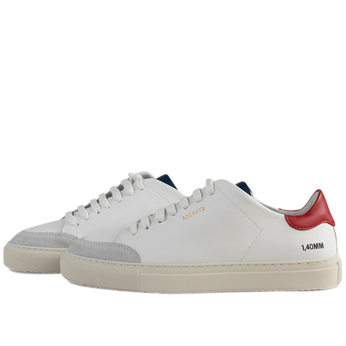 Axel Arigato clean 90 triple Sneaker - White/Red/Blue | Garmentory