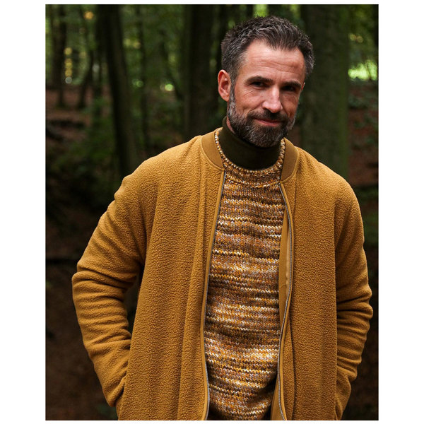 Samsoe Samsoe Icko Crew Neck - Olivenite Melange Samsoe Samsoe Icko Crew Neck - Olivenite Melange