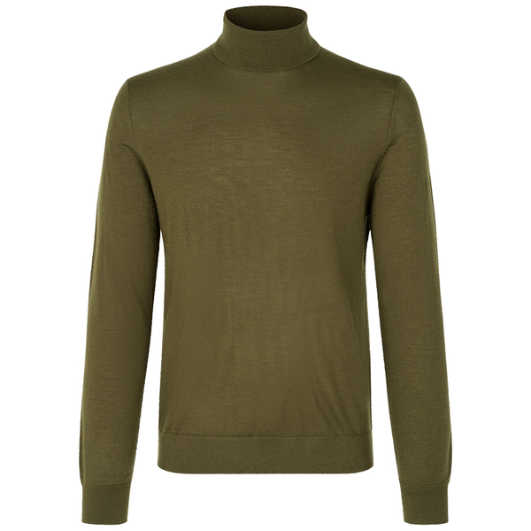 Samsoe Samsoe Flemming Turtleneck - Dark Olive Samsoe Samsoe Flemming Turtleneck - Dark Olive