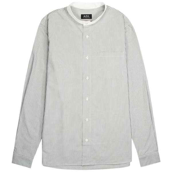 A.P.C. Chemise Mark Shirt - Green Gray A.P.C. Chemise Mark Shirt - Green Gray