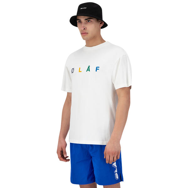 OLAF olaf chainstitch tee - White OLAF olaf chainstitch tee - White