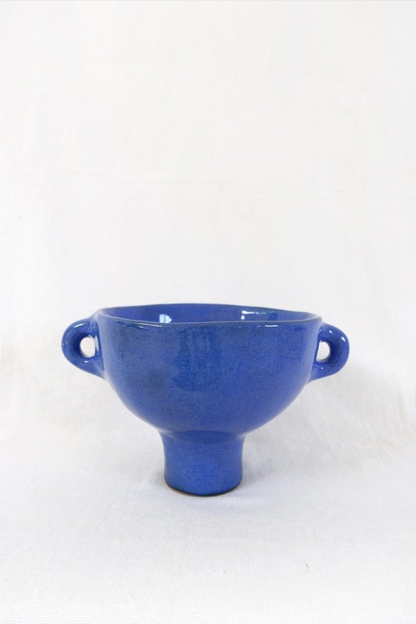 Jade Paton Large Bowl in Blue Glaze Jade Paton Large Bowl in Blue Glaze