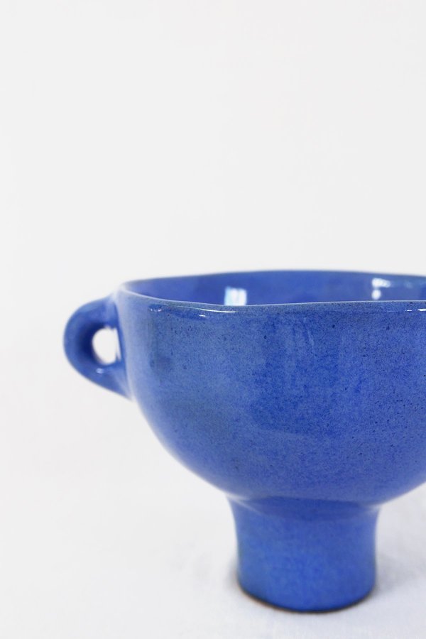 Jade Paton Large Bowl in Blue Glaze Jade Paton Large Bowl in Blue Glaze