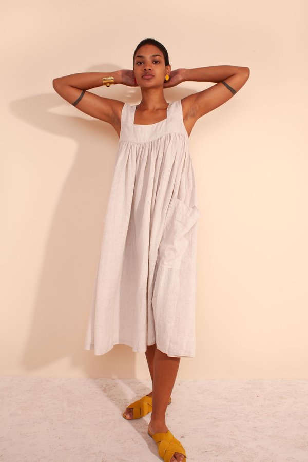 L.F.Markey Cameron Dress - Oatmeal L.F.Markey Cameron Dress - Oatmeal