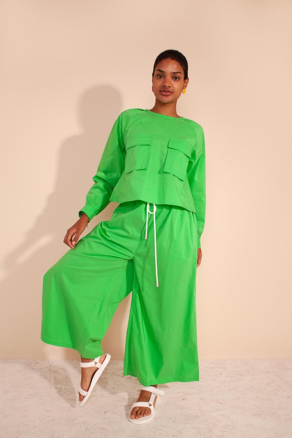 L.F.Markey Jared Trouser - Apple Green | Garmentory