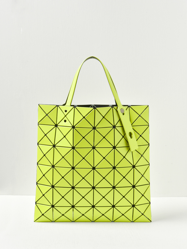 BAO BAO ISSEY MIYAKE LUCENT MATTE TOTE - YELLOW BAO BAO ISSEY MIYAKE LUCENT MATTE TOTE - YELLOW