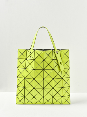 BAO BAO ISSEY MIYAKE LUCENT MATTE TOTE - YELLOW BAO BAO ISSEY MIYAKE LUCENT MATTE TOTE - YELLOW