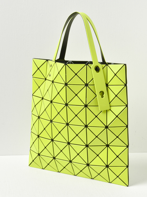 BAO BAO ISSEY MIYAKE LUCENT MATTE TOTE - YELLOW BAO BAO ISSEY MIYAKE LUCENT MATTE TOTE - YELLOW