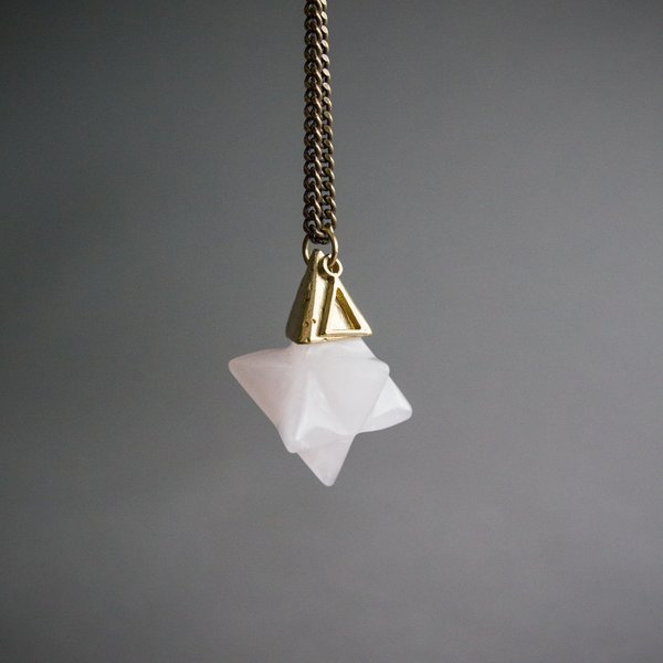 Ascension Stone Necklace - Rose Quartz Ascension Stone Necklace - Rose Quartz