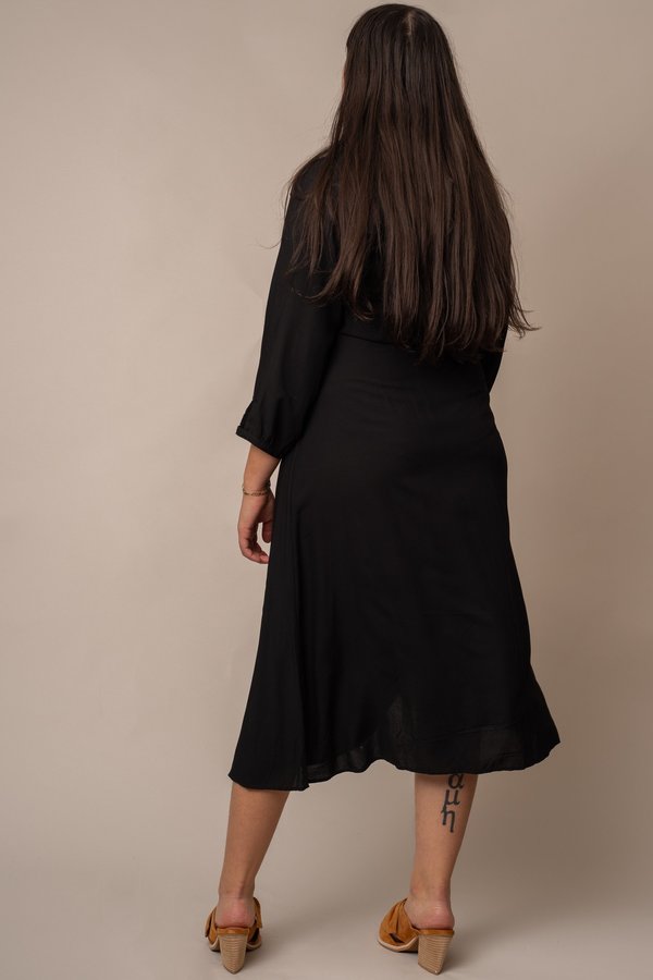 Black Wrap Dress Black Wrap Dress