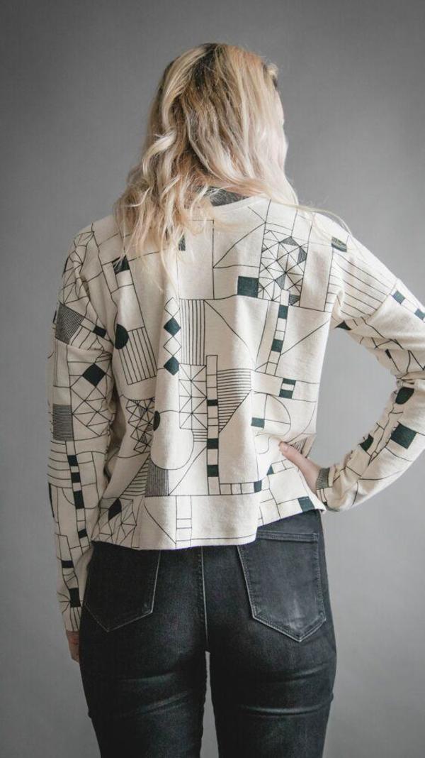 Composition #2 Sweatshirt- Cream Composition #2 Sweatshirt- Cream