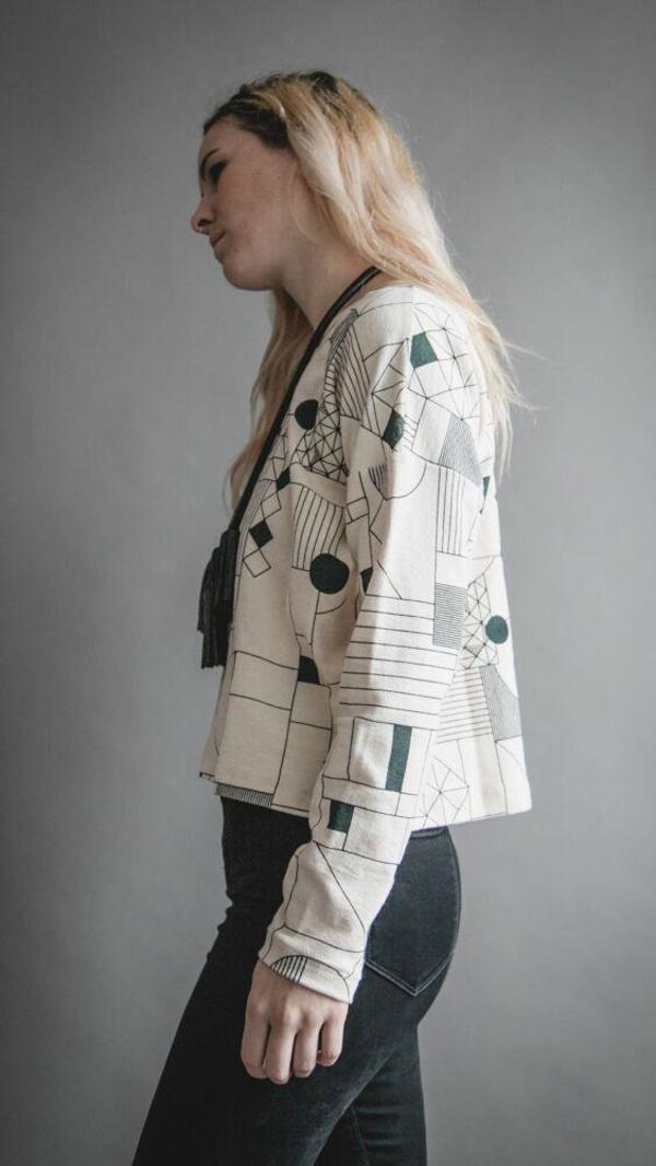 Composition #2 Sweatshirt- Cream Composition #2 Sweatshirt- Cream