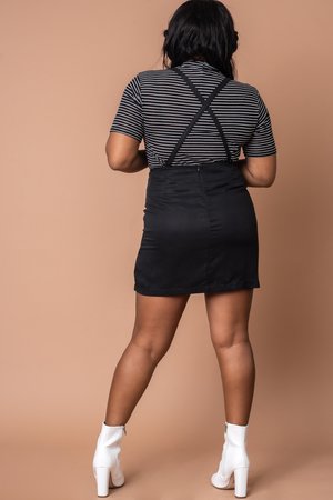 Delia Pinafore Dress | Garmentory