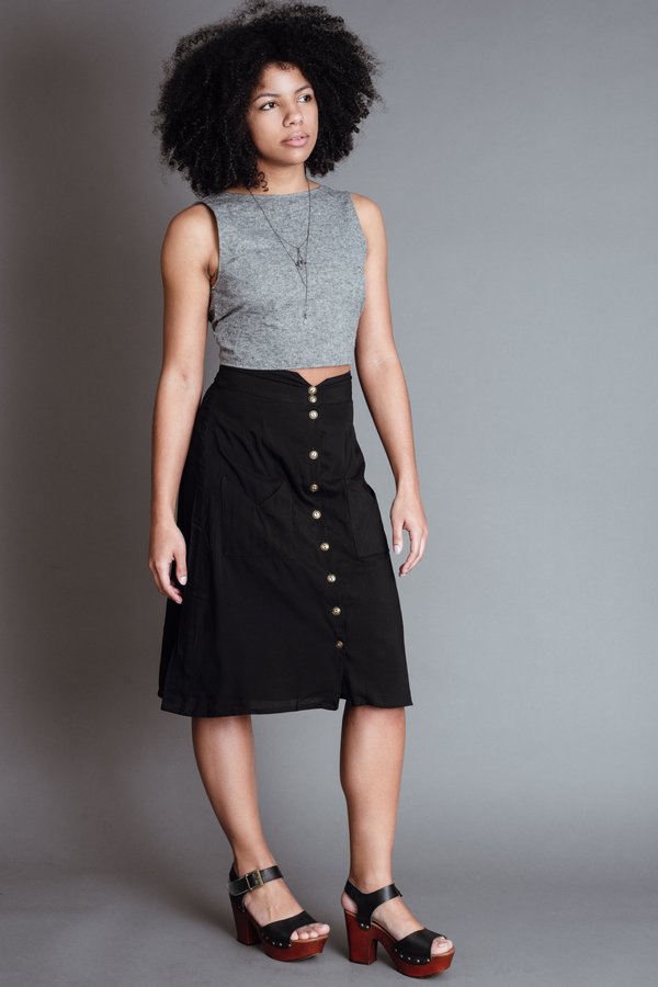 Gray Wrap Top Gray Wrap Top