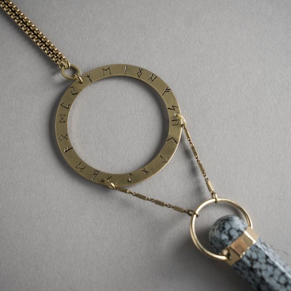Jasper Drop Point Necklace Jasper Drop Point Necklace