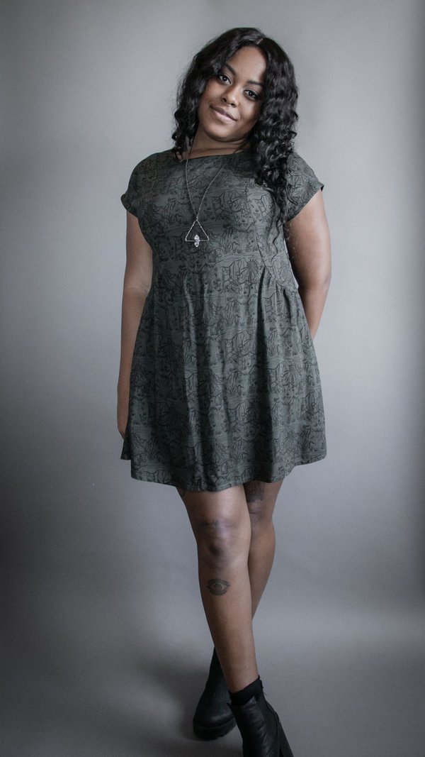 Joshua Tree Dress - Dark Green Joshua Tree Dress - Dark Green