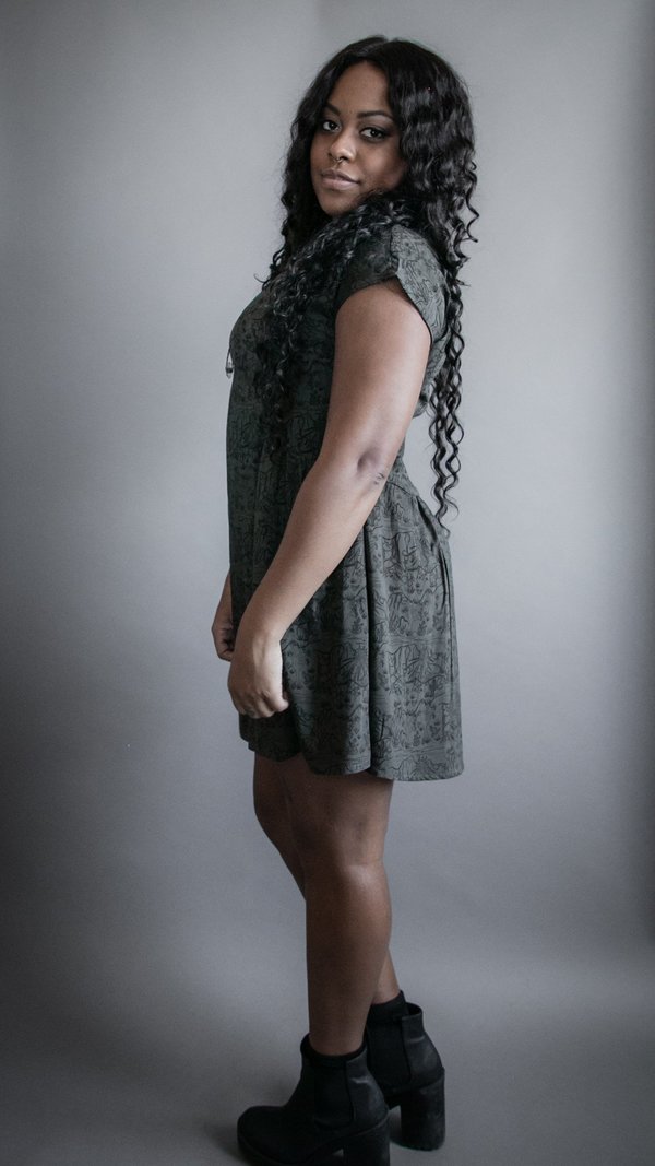 Joshua Tree Dress - Dark Green Joshua Tree Dress - Dark Green