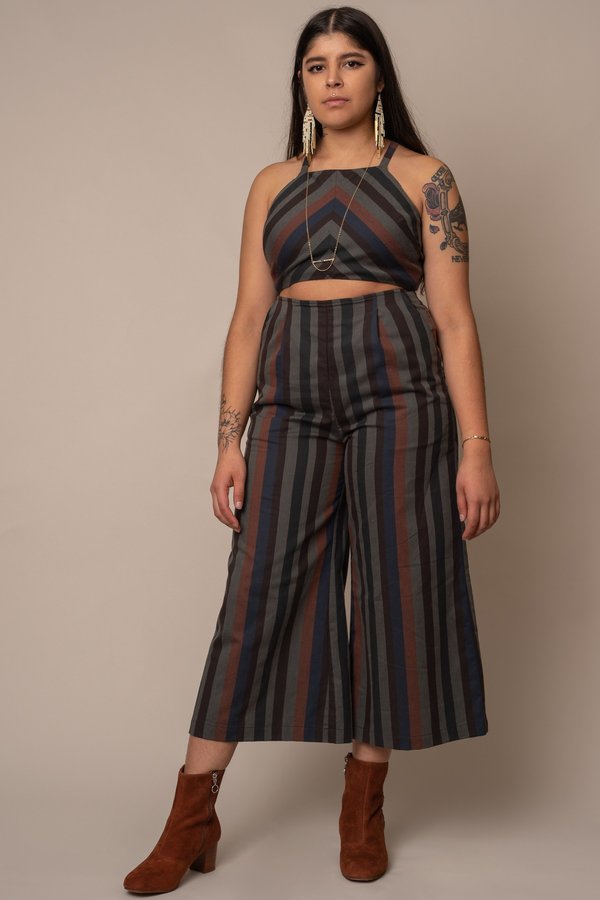 Multi Stripe Augustine Jumpsuit Multi Stripe Augustine Jumpsuit