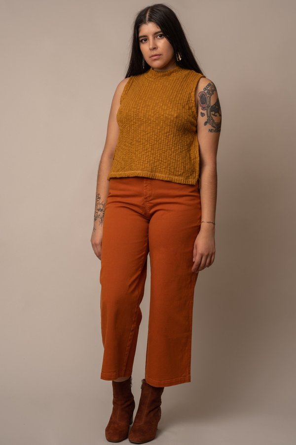 Mustard Sami Top Mustard Sami Top