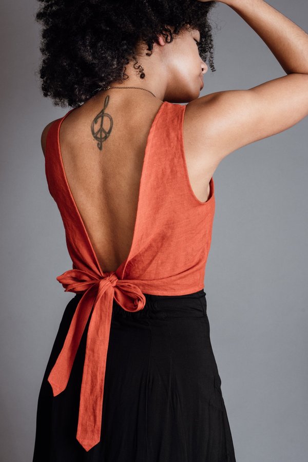 Rust Wrap Top Rust Wrap Top