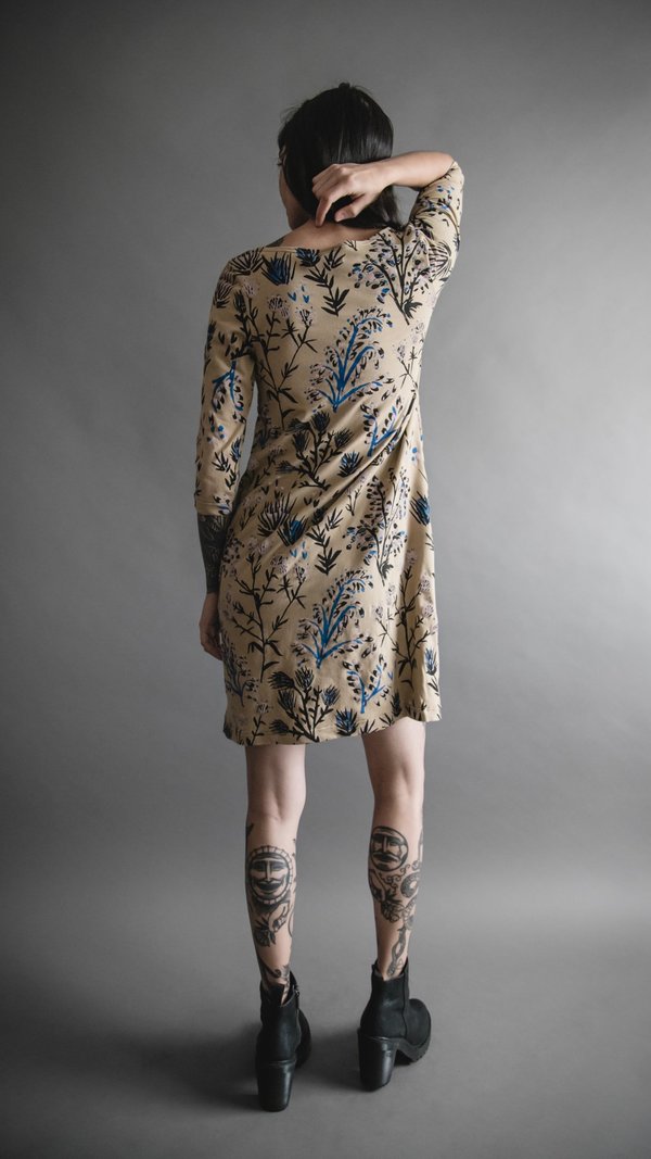 Taupe Thistle Shift Dress Taupe Thistle Shift Dress