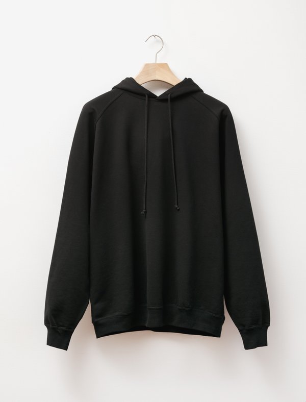 Auralee Super Soft Big P/O Parka - Black | Garmentory