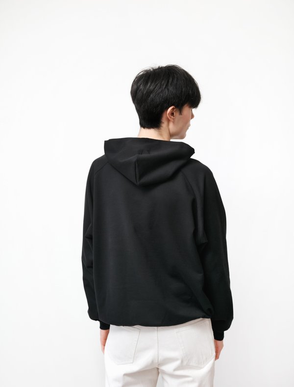 Auralee Super Soft Big P/O Parka - Black | Garmentory