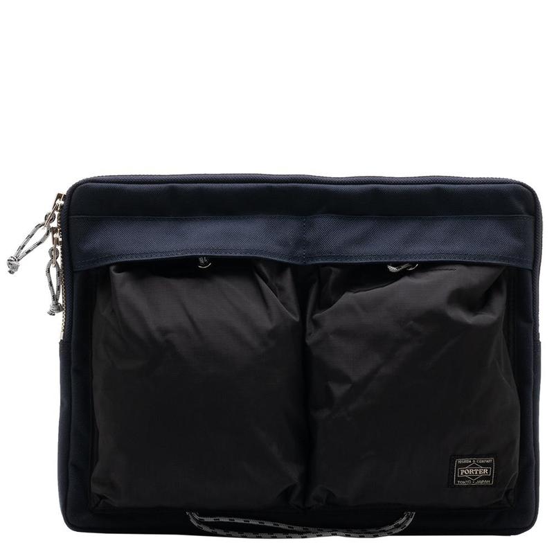 T*n様 【美品】PORTER / HYPE DOCUMENT CASE PORTER Hype Document Case - Navy/Black | Garmentory