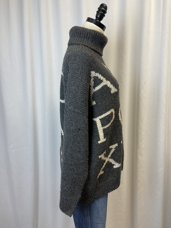 Vintage Roberta Freyman Bergdorf Alphabet Sweater (M) Vintage Roberta Freyman Bergdorf Alphabet Sweater (M)