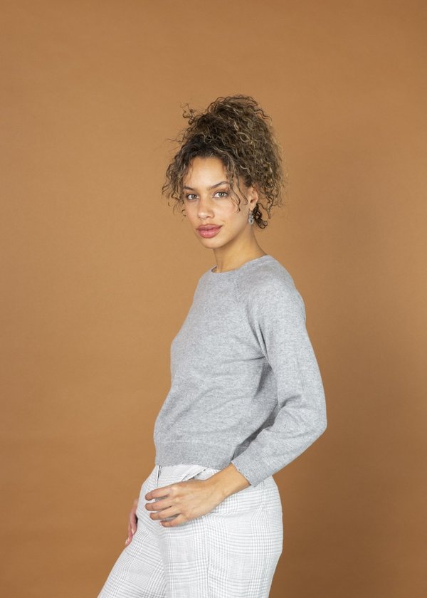 Brazeau Tricot Cashmere Sweatshirt - flower Brazeau Tricot Cashmere Sweatshirt - flower